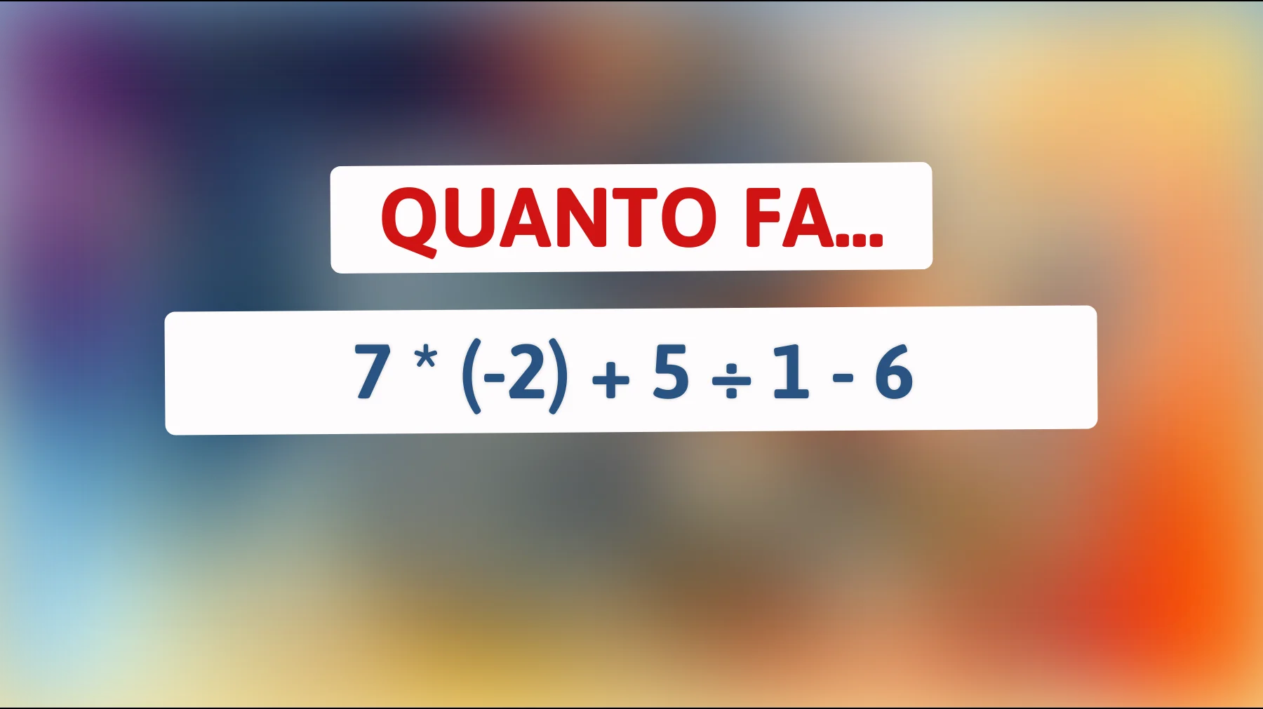Solo i più intelligenti risolveranno questa sfida matematica: riesci a trovare la risposta al misterioso enigma numerico?"